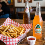 Season Fries with Mexican Bottle Soda