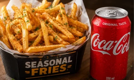 Seasonal Fries and Soda