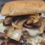 Swiss Mushroom Burger Double Doze