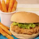 Kids Chx Burger with Fries