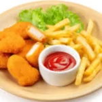 Chicken Nuggets (6pc) with Fries