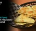 Fanoosh halal fast food in Houston and Sugar Land featuring freshly prepared, crispy stuffed quesadillas in a food basket.